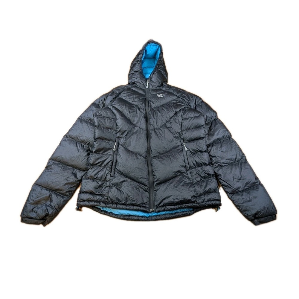 Mountain Hardware Womens Down Jacket Size Large Black Puffer Winter Coat